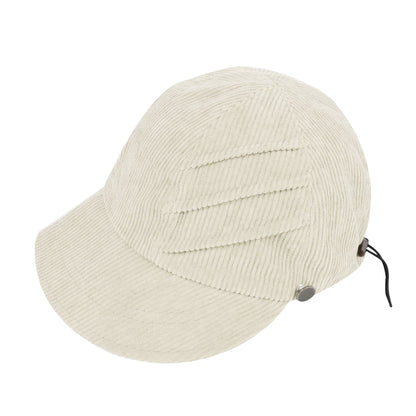 Corduroy Bucket Hat Wide Brim Adjustable Fit Casual Fall Winter Hat