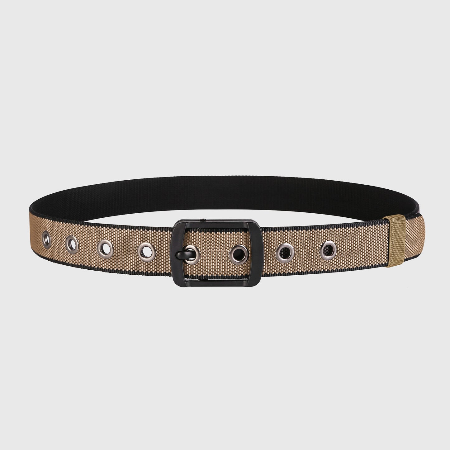 Reversible Belt - Adjustable Military-Style Belt with Stainless Steel Buckle