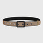 Reversible Belt - Adjustable Military-Style Belt with Stainless Steel Buckle