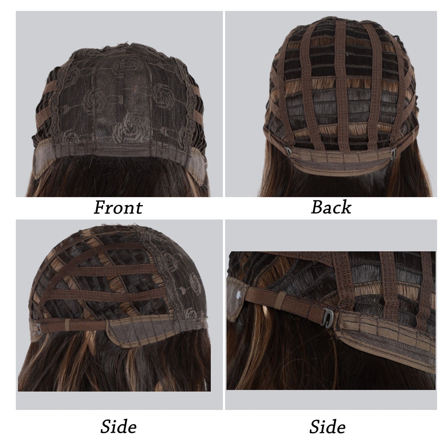 Women's Long Wavy Wig with Bangs