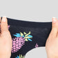 Fruit Print No Show Socks Breathable Cotton 6pk