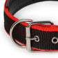 Padded Dog Collar Adjustable Nylon Pet Collar with Metal Buckle Soft Lining
