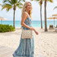 Macrame Crossbody Bag with Zip Closure and Interior Slip Pocket