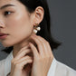 Women's Cherry Drop Earrings with Sculpted Heart-Shaped Fruit Charms and Delicate Leaf Accents for a Playful Modern Look