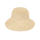 Crochet Raffia Sun Hat with Wide Brim and Bow Detail Foldable Summer Beach Hat for Stylish Sun Protection