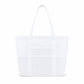 Large Mesh Beach Tote Bag with Exterior Pockets and Shoulder Handles