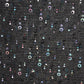 Sheer Sequin Oblong Scarf Lightweight Sparkle Mesh Shawl Wrap