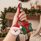 2 Piece Christmas Bag Charm Set with Hanging Loops
