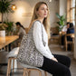 Leopard Print Shoulder Tote Bags Soft Lightweight Large Capacity Slouchy Everyday Carryall