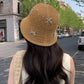 Foldable Bucket Hat with Bow Accents