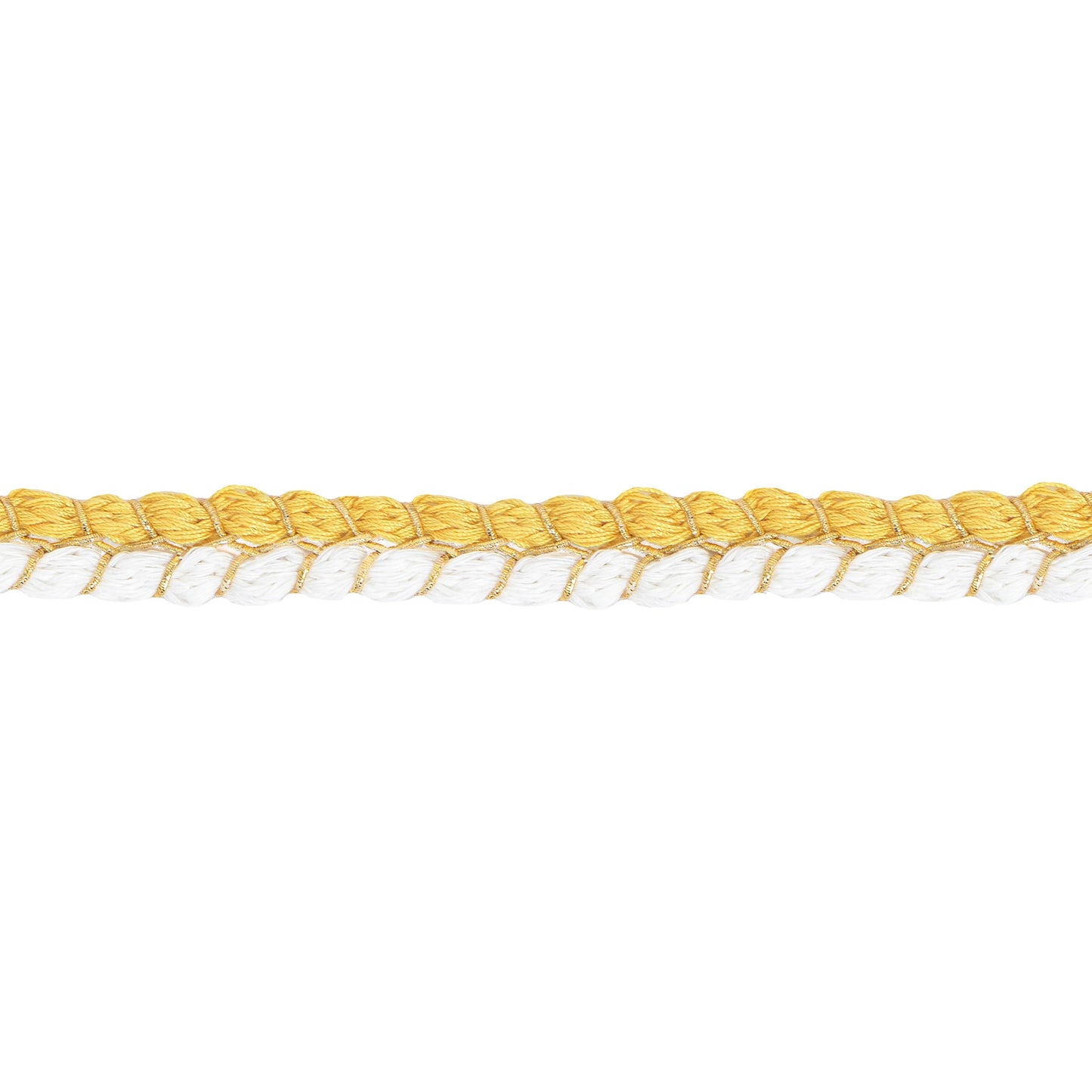 Sewing Braid Trim, 11 Yards 0.6 Inch Twisted Cotton Cord Trim, Handmade DIY Craft Embellishment Costume Garment Decor Accessory
