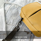 Mini Crossbody Bag - Lightweight Canvas Small Shoulder Bag for Casual Daily & Outdoor Use