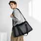 Mesh Duffel Bag with Top Handles Adjustable Shoulder Strap Lightweight Gym Travel Weekender Tote