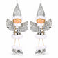 2pk Sequin Angel Christmas Tree Ornaments