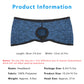 Ponytail Headband Moisture-Wicking for Running Exercise Workouts Winter Ear Warmer