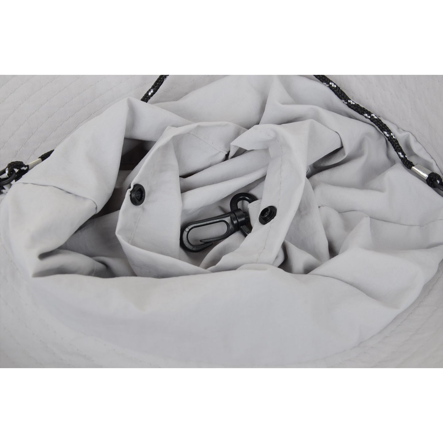 Water-Resistant Packable Bucket Hat with Adjustable Chin Strap Quick-Dry Fabric for Beach Hiking Camping and Outdoor Travel