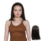 Braided Hairband Wig with Straight Shoulder Hair Extensions Casual Hairpiece for Holiday