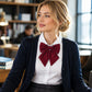 3 Pack Adjustable Pre Tied Bow Ties for School Uniform Shirts