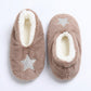 Fuzzy Star Slipper Socks