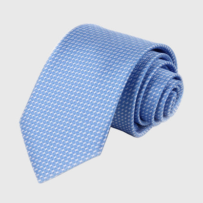 Men's Textured Polyester Tie - Formal Necktie for Business, Weddings & Holiday Events