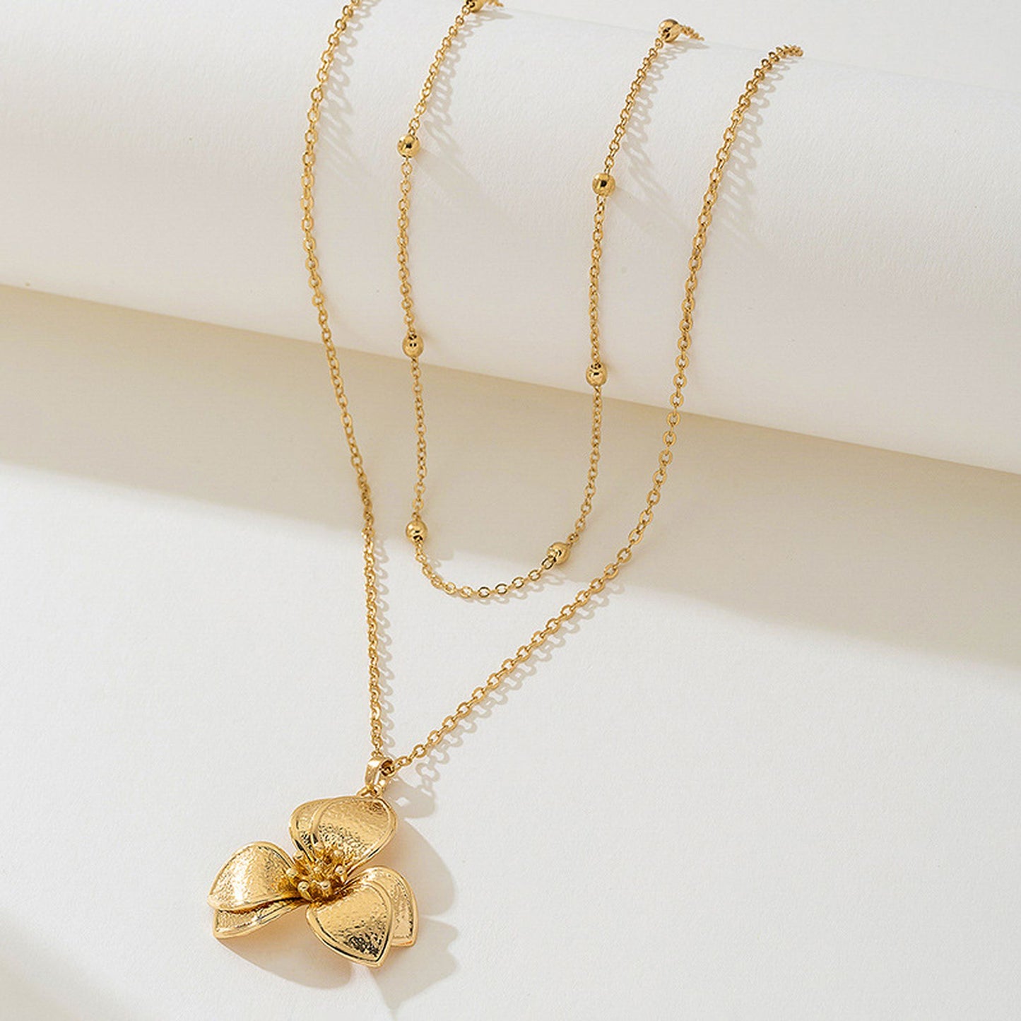 Women's Floral Pendant Necklace