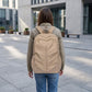Lightweight Travel Backpack with Large Front Zip Compartment Side Pockets and Padded Shoulder Straps
