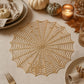 Halloween Spiderweb PVC Waterproof Non-Slip Placemat