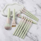 12 Piece Makeup Brush Set with Soft Synthetic Bristles for Face Eye Blending Contour Powder Foundation
