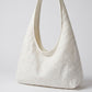 Floral Sequin Lace Slouchy Hobo Bag 15.5x10.5x4.5in