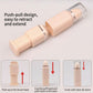 2-Piece Dual-Ended Makeup Applicator Set with Blending Sponge and Soft Face Brush