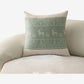 Decorative Throw Pillow 17.7*17.7 in Soft Cotton Blend Fabric for Living Room and Sofa