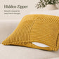 Soft Corduroy Decorative Throw Pillow Cover Geometric Accent Cushion Cover for Sofa Bed
