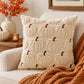 Textured Pumpkin Decorative Throw Pillow Cover for Sofa Bed Chair Fall Decor
