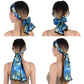 Silk Scarf Long Headscarf Women 6.3 * 57 inches