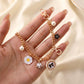 Decorative Chain Bag Strap with Charms and Swivel Clasps
