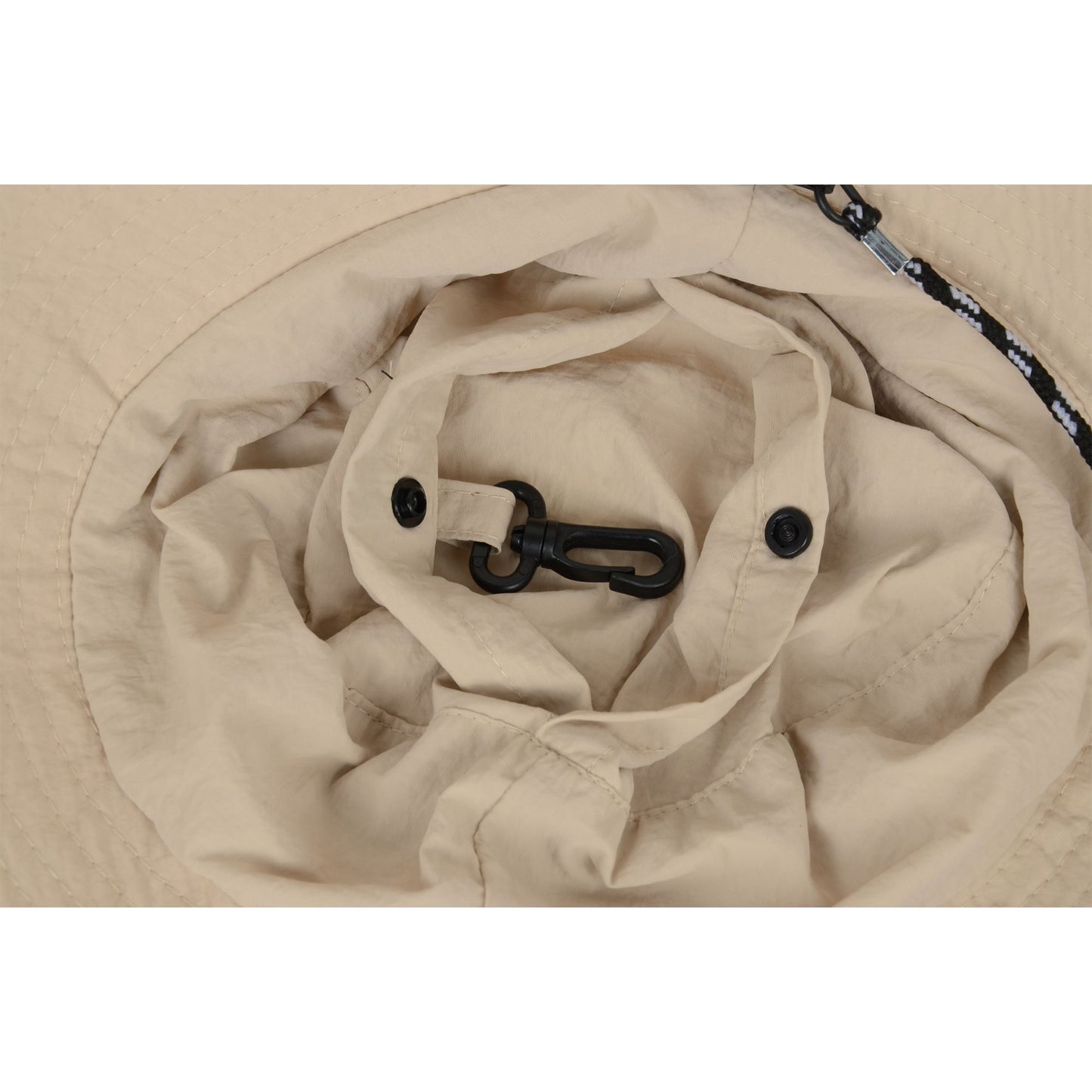 Water-Resistant Packable Bucket Hat with Adjustable Chin Strap Quick-Dry Fabric for Beach Hiking Camping and Outdoor Travel