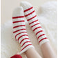3-Pair Plush Cable Knit Socks Set with Soft Cozy Texture, Stretchy Knit Fit, and Warm Ribbed Detailing