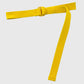 Thin Canvas Belt - Minimalist Loop Buckle Waist Belt for Dresses, Jeans & Casual Styling