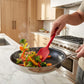 6-Piece Silicone Spatula Set with Handles, Flexible and Durable Kitchen Tools for Cooking and Baking
