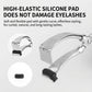 Classic Metal Eyelash Curler 2 Piece Set with Curved Lash Frame for Smooth Natural Lift