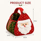 Christmas Santa Quilted Carry Basket DIY Sewing Kit