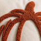 Tufted Pumpkin Throw Pillow Cover for Couch Bed and Chair