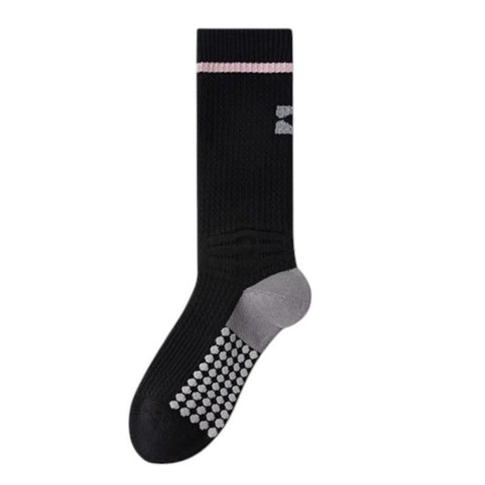 Reflective Cycling Socks with Night Visibility Design Padded Zones and Breathable Compression Fit
