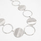 Round Disc and Ring Metal Waist Chain Adjustable Body Belt Modern Statement Waist Jewelry