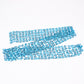 Sequin Floral Skinny Scarf Mesh Neck Wrap