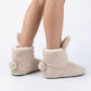 Fuzzy Bunny Slipper Boots