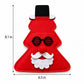 4pk Christmas Tree Santa Silverware Holders