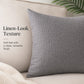 Textured Decorative Throw Pillow Cover Soft Accent Cushion Cover for Sofa Bed Chair