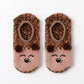 Fuzzy Bear Slipper Socks 2 Pair US 5-10.5