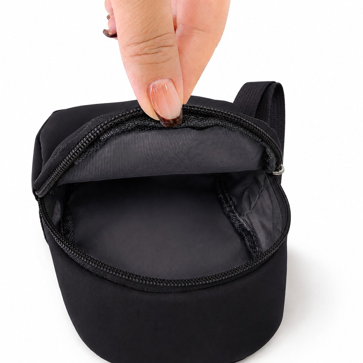 Adjustable Sling Bag with Front Zip Pocket for Travel
